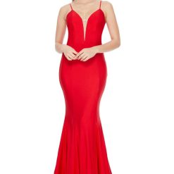 Southern Alternative Wild Hearts Romantic Gown (Red) Dresses