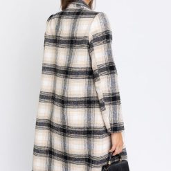 Southern Alternative Back To Business Plaid Coat