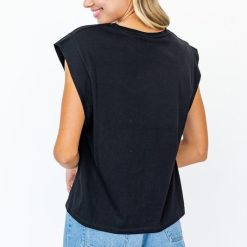 Southern Alternative Come And Get It Muscle Tee (Black) Blouses + Tops