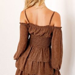 Southern Alternative Delia Floral Mini Dress Clothing