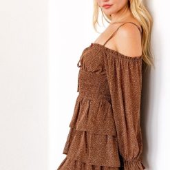 Southern Alternative Delia Floral Mini Dress Clothing