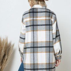 Southern Alternative Winter Wishes Plaid Coat