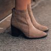 Southern Alternative Shoes Haley Booties (Khaki)