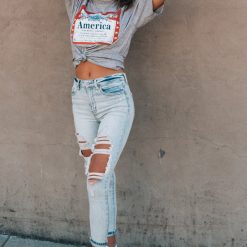 Southern Alternative Denim Weekender Distressed Skinny Jeans 2 Southern Alternative Denim Weekender Distressed Skinny Jeans