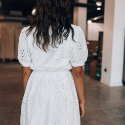 Southern Alternative Sienna Eyelet Mini Dress