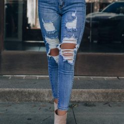 Southern Alternative Denim Give It All Distressed Jeans