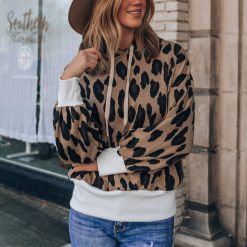 Southern Alternative Jackets Emmaline Hoodie (Leopard)