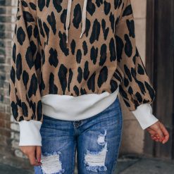 Southern Alternative Jackets Emmaline Hoodie (Leopard)