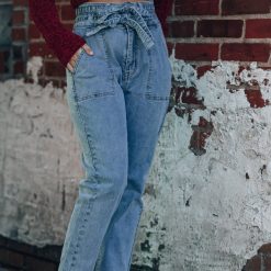 Southern Alternative Double Knot High Waist Jeans (Light Wash) Denim 7 Southern Alternative Double Knot High Waist Jeans (Light Wash) Denim