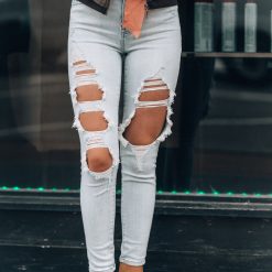 Southern Alternative Denim Weekender Distressed Skinny Jeans 5 Southern Alternative Denim Weekender Distressed Skinny Jeans