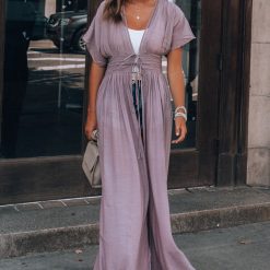 Southern Alternative Wanderer Duster (Faded Plum) 6 Southern Alternative Wanderer Duster (Faded Plum)