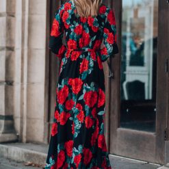 Southern Alternative Smell The Roses Long Sleeve Maxi Dress Dresses 6 Southern Alternative Smell The Roses Long Sleeve Maxi Dress Dresses