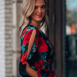 Southern Alternative Smell The Roses Long Sleeve Maxi Dress Dresses 2 Southern Alternative Smell The Roses Long Sleeve Maxi Dress Dresses