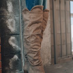 Southern Alternative Shoes Lela OTK Boots (Taupe)