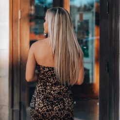 Southern Alternative Dresses Reign Strapless Mini Dress (Leopard) 5 Southern Alternative Dresses Reign Strapless Mini Dress (Leopard)