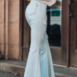 Southern Alternative Denim Rodeo Distressed Bell Bottoms (Light Wash) 14 Southern Alternative Denim Rodeo Distressed Bell Bottoms (Light Wash)