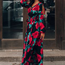 Southern Alternative Smell The Roses Long Sleeve Maxi Dress Dresses 9 Southern Alternative Smell The Roses Long Sleeve Maxi Dress Dresses