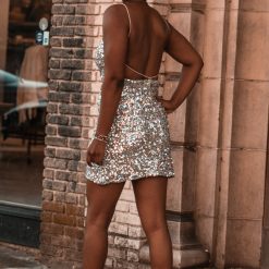 Southern Alternative Dresses Prosecco Sequin Mini Dress