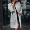 Southern Alternative Brooklyn Trench Coat (Light Grey) Jackets