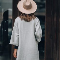 Southern Alternative Brooklyn Trench Coat (Light Grey) Jackets