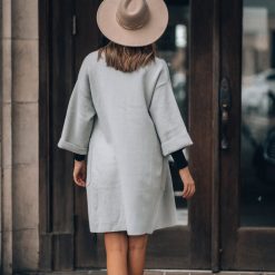 Southern Alternative Brooklyn Trench Coat (Light Grey) Jackets