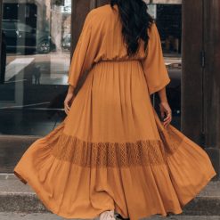 Southern Alternative Kennedy Lace Duster (Caramel)