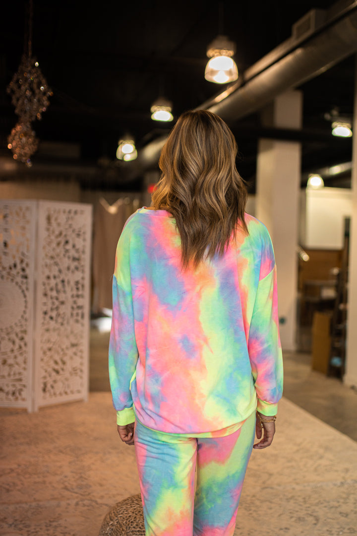 Southern Alternative Over The Rainbow Tie Dye Top Southern Alternative Over The Rainbow Tie Dye Top