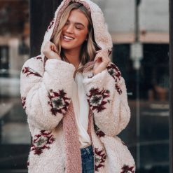 Southern Alternative Better Together Reversible Sherpa Jacket (Cream) 3 Southern Alternative Better Together Reversible Sherpa Jacket (Cream)