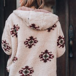 Southern Alternative Better Together Reversible Sherpa Jacket (Cream) 5 Southern Alternative Better Together Reversible Sherpa Jacket (Cream)