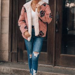 Southern Alternative Jackets Better Together Reversible Sherpa Jacket (Mauve)