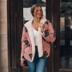 Southern Alternative Jackets Better Together Reversible Sherpa Jacket (Mauve)