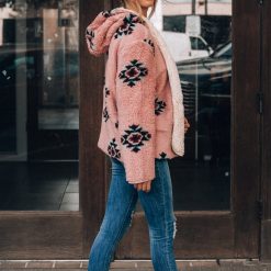 Southern Alternative Jackets Better Together Reversible Sherpa Jacket (Mauve)