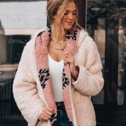 Southern Alternative Jackets Better Together Reversible Sherpa Jacket (Mauve)