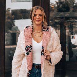 Southern Alternative Jackets Better Together Reversible Sherpa Jacket (Mauve)