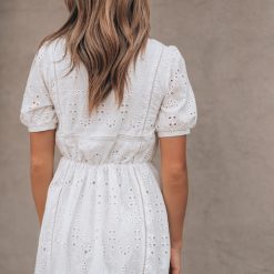 Southern Alternative Sienna Eyelet Mini Dress