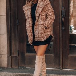 Southern Alternative Jackets Teddy Plaid Jacket