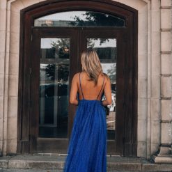 Southern Alternative Marisol Glitter Maxi Dress (Royal Blue) Dresses 2 Southern Alternative Marisol Glitter Maxi Dress (Royal Blue) Dresses