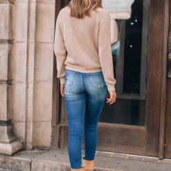 Southern Alternative In A Cinch Sweater (Tan) Blouses + Tops