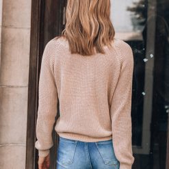 Southern Alternative In A Cinch Sweater (Tan) Blouses + Tops