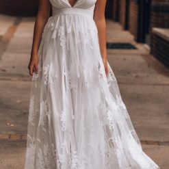 Southern Alternative All My Love Maxi Gown (White)