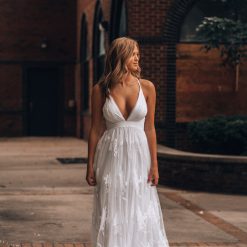 Southern Alternative All My Love Maxi Gown (White)