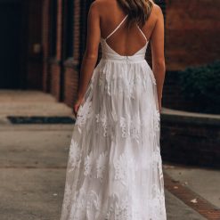 Southern Alternative All My Love Maxi Gown (White)