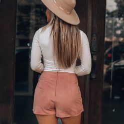 Southern Alternative Angelisa Suede Skort (Mauve) Bodysuits 7 Southern Alternative Angelisa Suede Skort (Mauve) Bodysuits