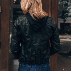 Southern Alternative Jet Set Vegan Leather Jacket (Black) Jackets