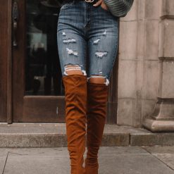 Southern Alternative Katana OTK Boots (Tan) Clothing