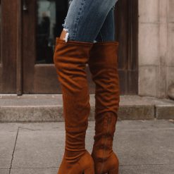 Southern Alternative Katana OTK Boots (Tan) Clothing