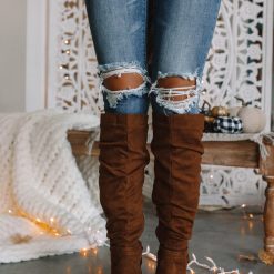 Southern Alternative Ashlee Tie Boots (Tan)