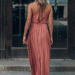 Southern Alternative Dresses Magnolia Maxi Dress (Clay)