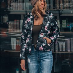 Southern Alternative Jackets Giselle Floral Quilted Jacket