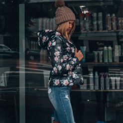 Southern Alternative Jackets Giselle Floral Quilted Jacket